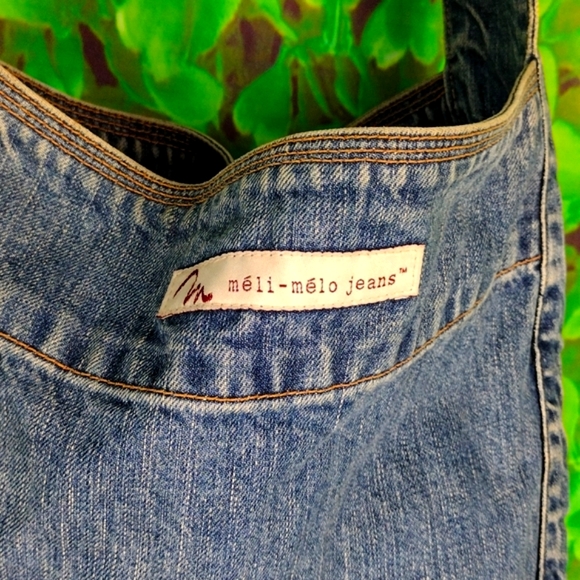 Meli-melo Blue Denim VintageTote Bag - Picture 2 of 9